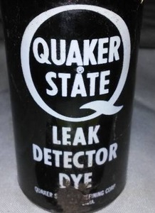 lot 638 image: Quaker State Leak Detector Dye - Vintage