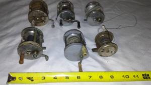 lot 661 image: (6) Vintage Fishing Reels.
