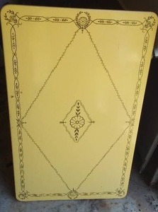 lot 690 image: Vintage Enamel Ware Tabletop, Excellent