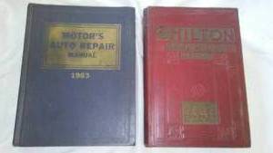 lot 699 image: 1940 and 1963 Chilton Motor Manuals