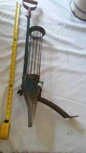 lot 701 image: Antique Hand Planter  Complete Excellent