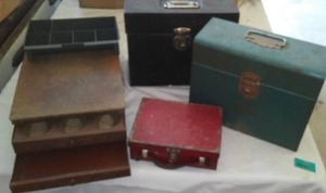 lot 719 image: Metal Storage Boxes