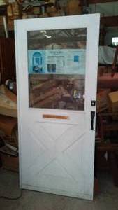 lot 729 image: Weather Tec Screen Door  NEW