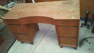 lot 730 image: Dresser, Dressing TableDesk.