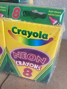 Neon Crayola Crayons