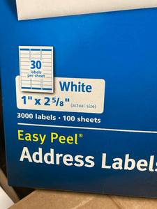 Avery Address Labels