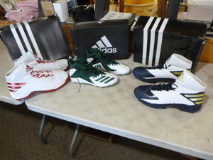 3 Pair of Adidas Football Cleats