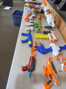 Lot of Toy Guns