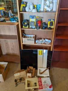 lot 248 image: Large plumbing lot includes washing...