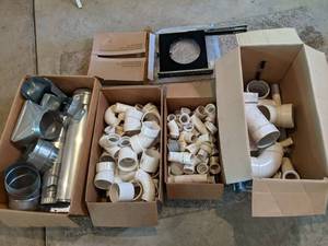 lot 257 image: Large lot of pvc couplings and conn...