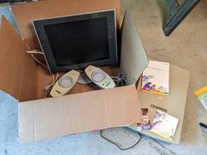 lot 227 image: Hewlett Packard Scanner 6200C, Sony...