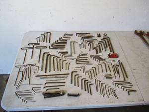 lot 3 image: Lot of Allen Wrenches