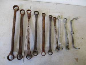 lot 28 image: Lot of Box End Wrenches