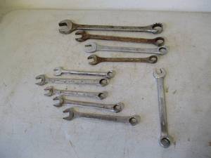 lot 37 image: Lot of Mixed Brand Wrenches