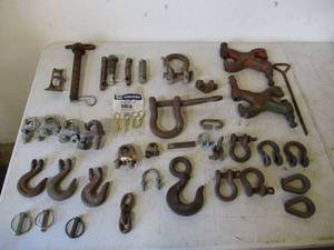 lot 51 image: Lot of Hitch Pins and Clevises