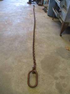 lot 57 image: Logging Chain- 13 feet long