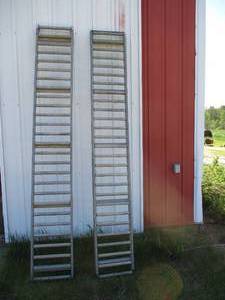 lot 87 image: Lot of 2- Conveyor Rollers. 18 w x 10 feet