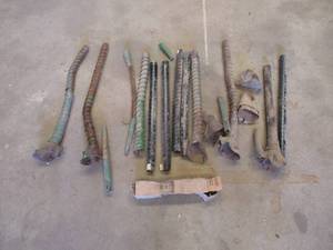 lot 92 image: Lot of Tractor Parts Farm Implements. Seeder Parts.