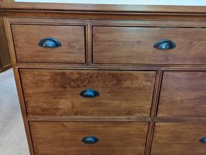 lot 14 image: Lovely Cherry Wood Dresser