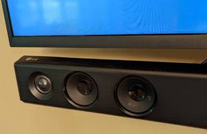 lot 28 image: Sony 42 TV and LG Soundbar