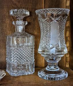lot 83 image: Assorted Vintage CutPressed Glassware