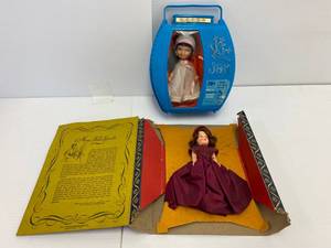 Vintage Jan A Heidi Japanese Playmate Doll And Mary Todd Lincoln Doll