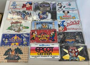 Group Of Misc. Disney License Plates NIB