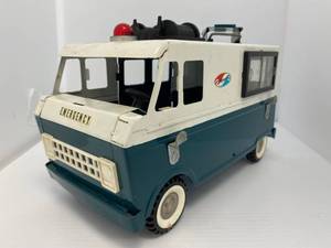 Vintage Structo Pressed Steel Emergency Vehicle