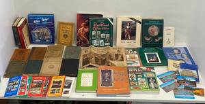 Group Of Vintage Books And Paper Items.