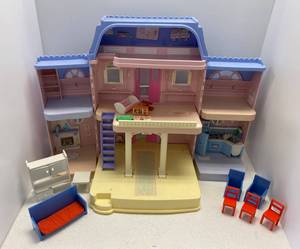 Fisher Price Doll House and IKEA Doll Furniture