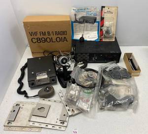 Vintage CB Radio And 2-Way Base Transceiver