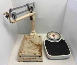 Vintage Fairbanks and Taylor Scales