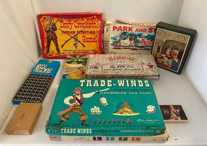 Group Of Vintage Board Games Including Bing- It