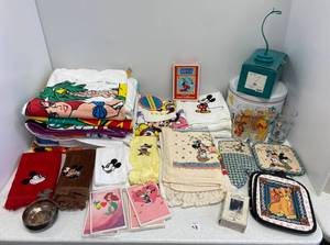 Group Of Misc. Disney Items Including WDCC