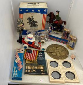 Group Of Misc. Patriotic Items