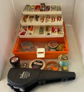 Misc. Fishing Tackle And Portable Fishing Pole