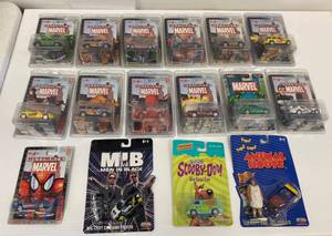 Group Of Maisto Ultimate Marvel Collector Cars NIB And More
