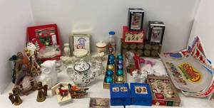 Large Vintage Christmas Lot Including Christopher Radko And More