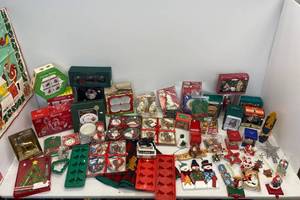 Large Group Of Christmas Items