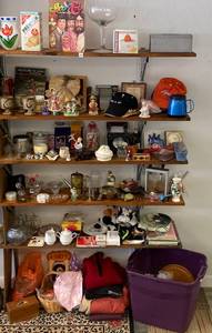 6 Shelves Full Of Misc. Household Items