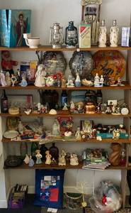 6 Shelves Full Of Misc. Household Items