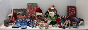 Large Group Of Misc. Christmas Items