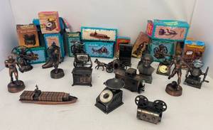 Group Of Vintage Copper Pencil Sharpeners