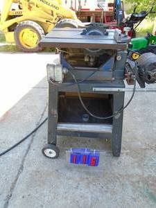 Vintage sears table saw with miter. No fence. Tested & works. As shown.