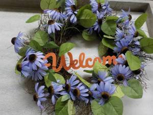 Welcome Wreath - 20  Diameter...