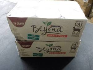 2 - 12pack 3 oz cans Beyond Cat Foo...