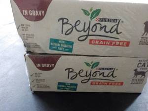 2 - 12pack 3 oz cans Beyond Cat Foo...