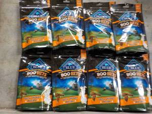 8 - 4.5 oz Bags Blue Boo Bits Dog T...