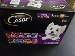 Case of Cesar - 40 Trays Dog Food...