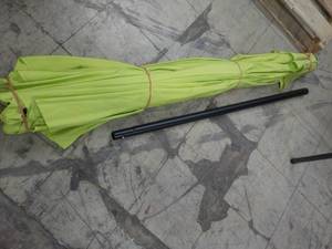 Lime Green Patio Umbrella with Pole...